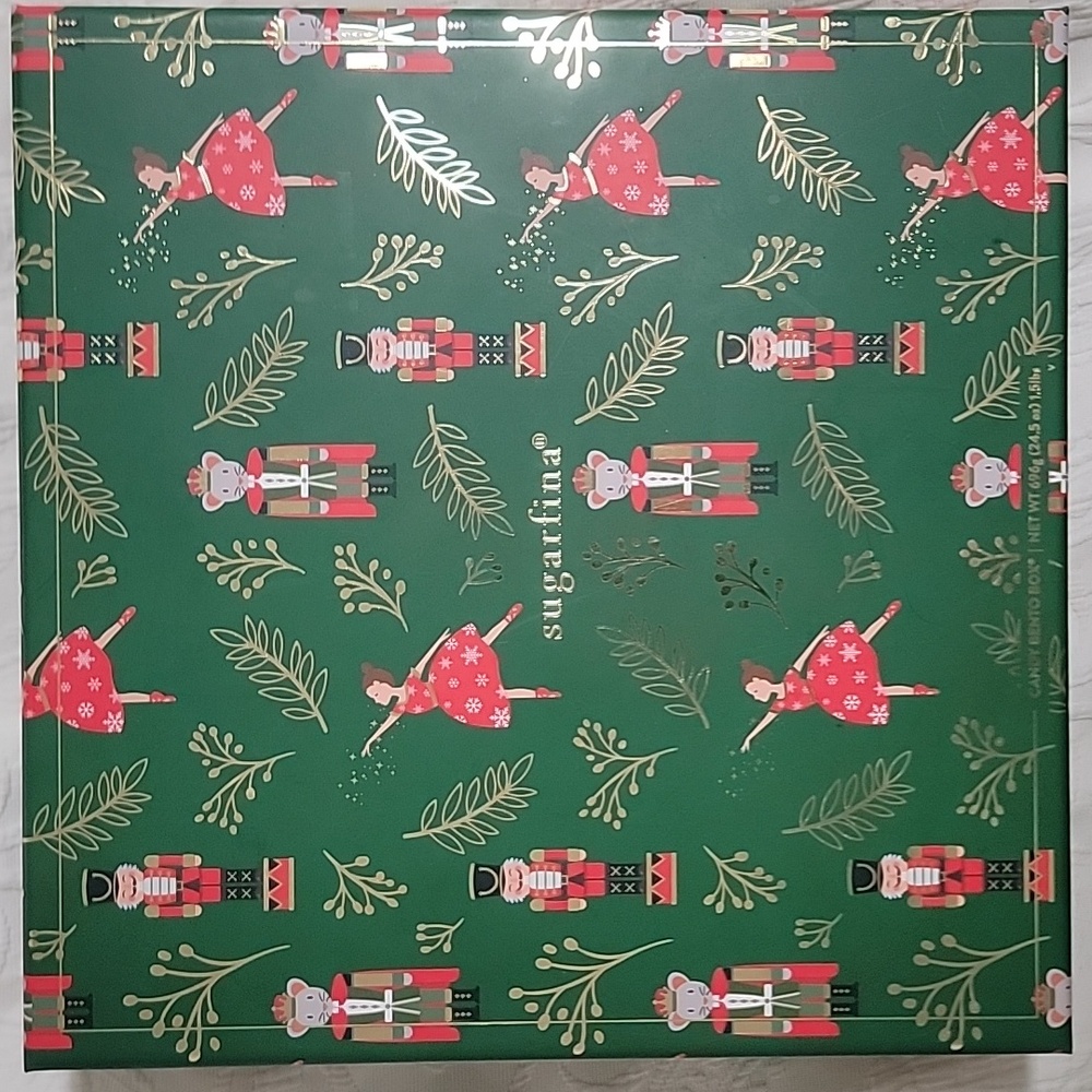 Sugarfina 2025 Limited Edition Nutcracker Holiday Candy Bento Gift Box Designed